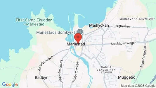 Industrilokaler att hyra i Mariestad - Bild från Google Street View