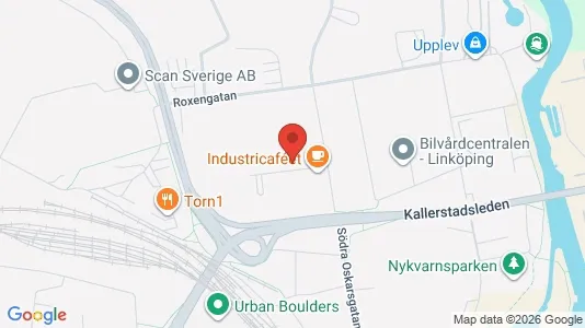 Industrilokaler att hyra i Linköping - Bild från Google Street View