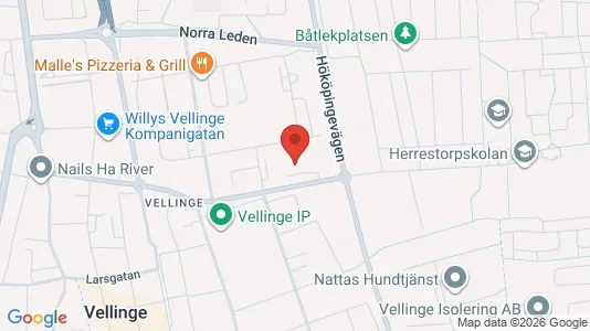 Industrilokaler att hyra i Vellinge - Bild från Google Street View