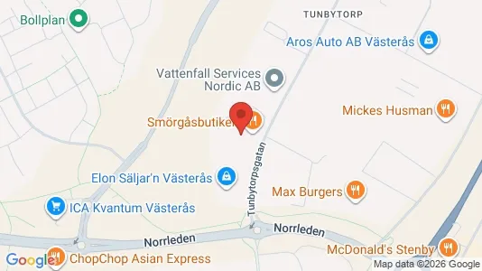 Industrilokaler att hyra i Västerås - Bild från Google Street View