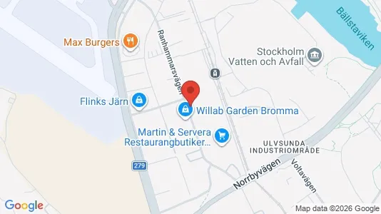 Industrilokaler att hyra i Västerort - Bild från Google Street View