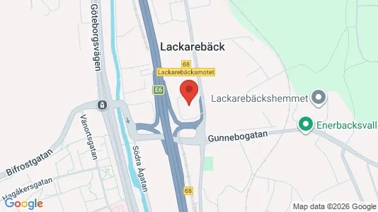 Industrilokaler att hyra i Mölndal - Bild från Google Street View