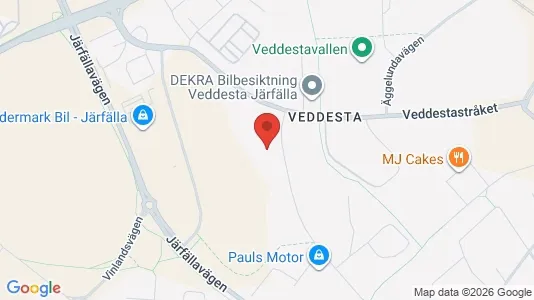 Industrilokaler att hyra i Järfälla - Bild från Google Street View