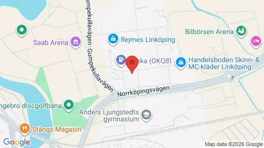 Industrilokaler att hyra i Linköping - Bild från Google Street View