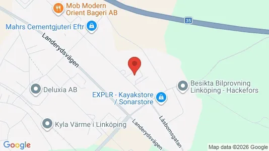 Industrilokaler att hyra i Linköping - Bild från Google Street View
