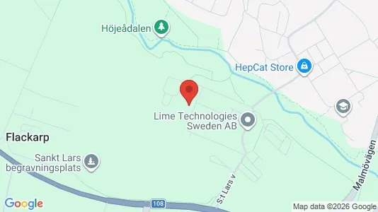 Industrilokaler att hyra i Lund - Bild från Google Street View