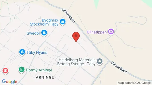 Industrilokaler att hyra i Täby - Bild från Google Street View