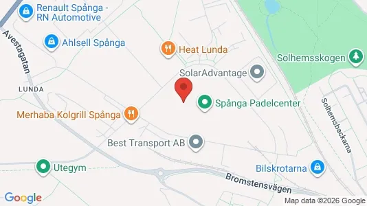 Industrilokaler att hyra i Västerort - Bild från Google Street View