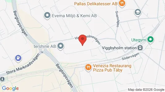 Industrilokaler att hyra i Täby - Bild från Google Street View