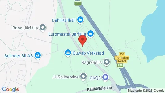 Industrilokaler att hyra i Järfälla - Bild från Google Street View