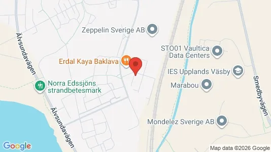 Industrilokaler att hyra i Upplands Väsby - Bild från Google Street View