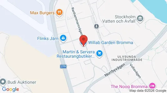 Industrilokaler att hyra i Västerort - Bild från Google Street View