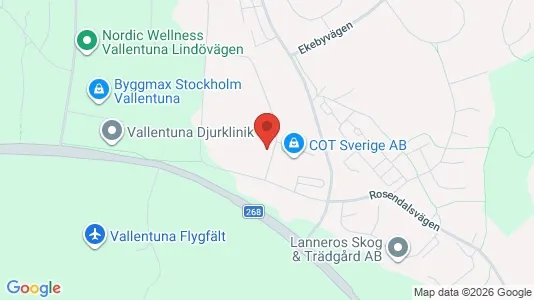 Industrilokaler att hyra i Vallentuna - Bild från Google Street View