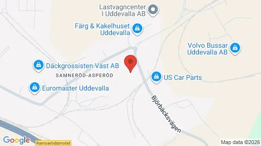 Industrilokaler att hyra i Uddevalla - Bild från Google Street View