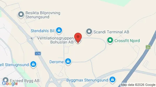 Industrilokaler att hyra i Stenungsund - Bild från Google Street View