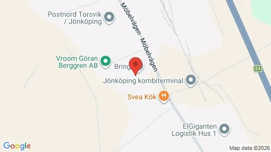 Industrilokaler att hyra i Jönköping - Bild från Google Street View