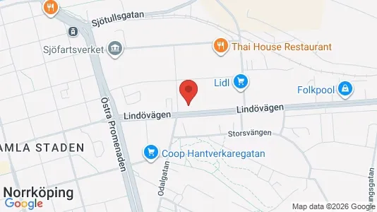 Industrilokaler att hyra i Norrköping - Bild från Google Street View