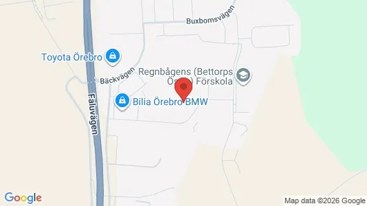 Industrilokaler att hyra i Örebro - Bild från Google Street View
