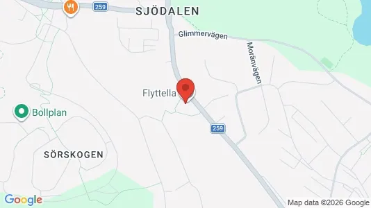 Industrilokaler att hyra i Huddinge - Bild från Google Street View