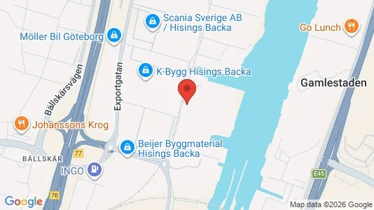 Industrilokaler att hyra i Göteborg Östra - Bild från Google Street View