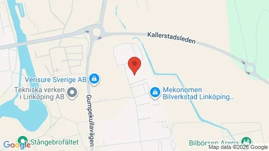Industrilokaler att hyra i Linköping - Bild från Google Street View