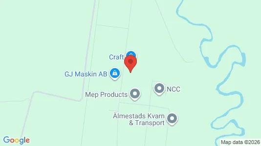 Industrilokaler att hyra i Ulricehamn - Bild från Google Street View