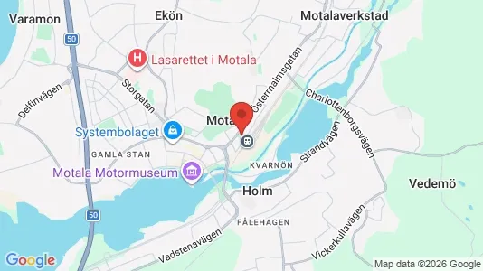 Industrilokaler att hyra i Motala - Bild från Google Street View