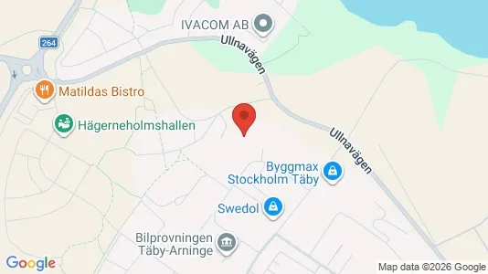 Industrilokaler att hyra i Täby - Bild från Google Street View