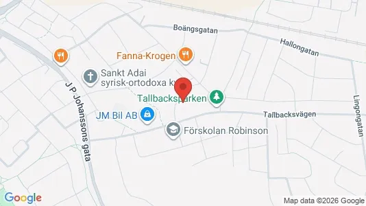 Industrilokaler att hyra i Enköping - kort over placeringen