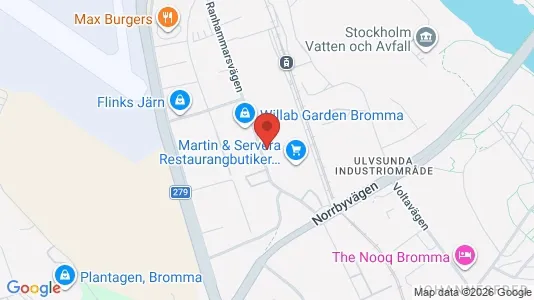Industrilokaler att hyra i Västerort - Bild från Google Street View