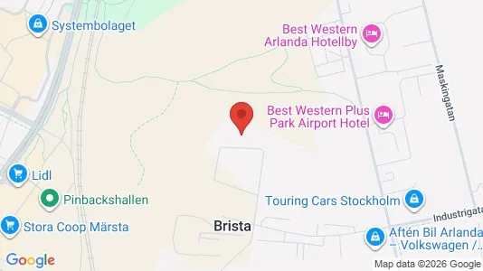 Industrilokaler att hyra i Sigtuna - Bild från Google Street View