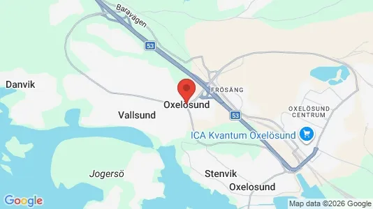 Industrilokaler att hyra i Oxelösund - Bild från Google Street View