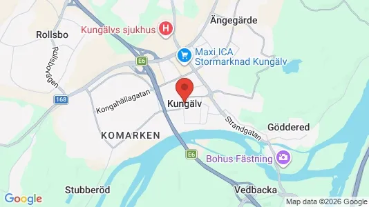 Industrilokaler att hyra i Kungälv - Bild från Google Street View
