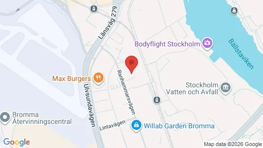 Industrilokaler att hyra i Västerort - Bild från Google Street View