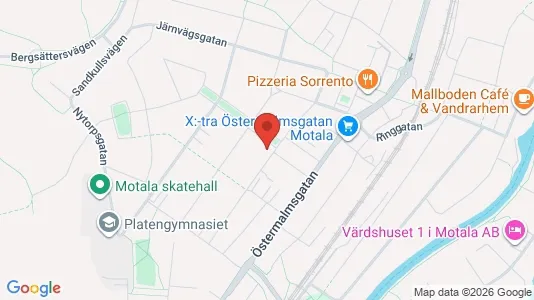 Industrilokaler att hyra i Motala - Bild från Google Street View