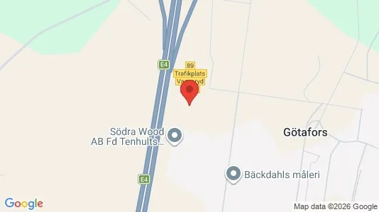 Industrilokaler att hyra i Vaggeryd - Bild från Google Street View