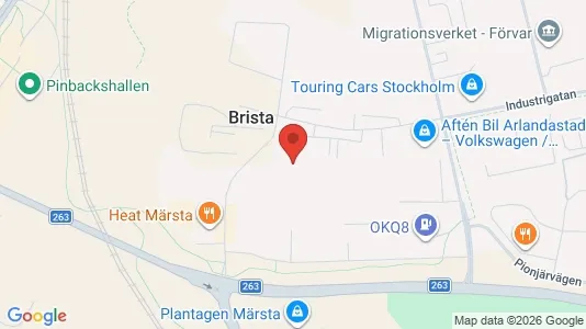 Industrilokaler att hyra i Sigtuna - Bild från Google Street View