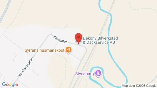 Industrilokaler att hyra i Alingsås - Bild från Google Street View