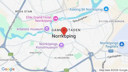 Industrilokaler att hyra i Norrköping - Bild från Google Street View