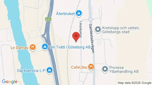 Industrilokaler att hyra i Göteborg Östra - Bild från Google Street View