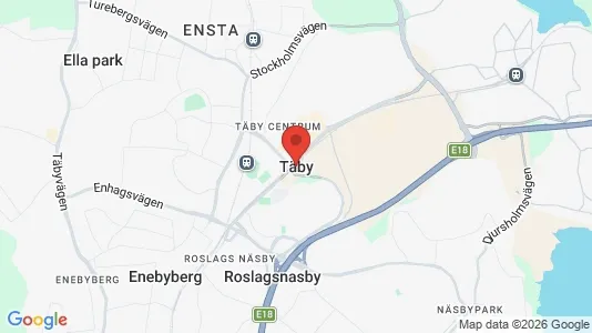 Butikslokaler att hyra i Täby - Bild från Google Street View