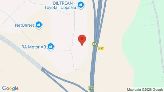 Industrilokaler att hyra i Uppsala - Bild från Google Street View