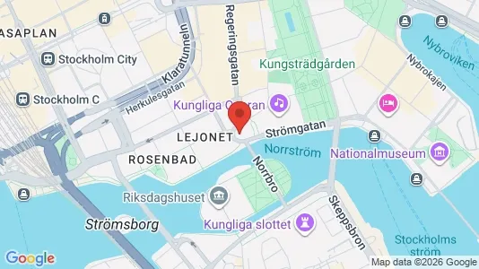 Industrilokaler att hyra i Stockholm Innerstad - kort over placeringen